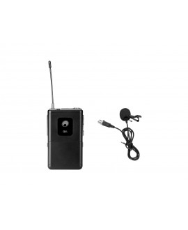 Omnitronic UHF-E Series Bodypack 831.1MHz + Lavalier Microphone Trasmettitori