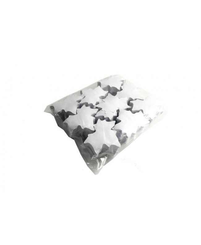 Tcm Fx Slowfall Konfetti Ahornblätter 100x100mm, weiß, 1kg Konfetti