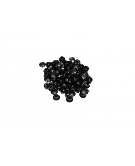 Accessory Endcap Silicone 8.5mm bk (100pcs)