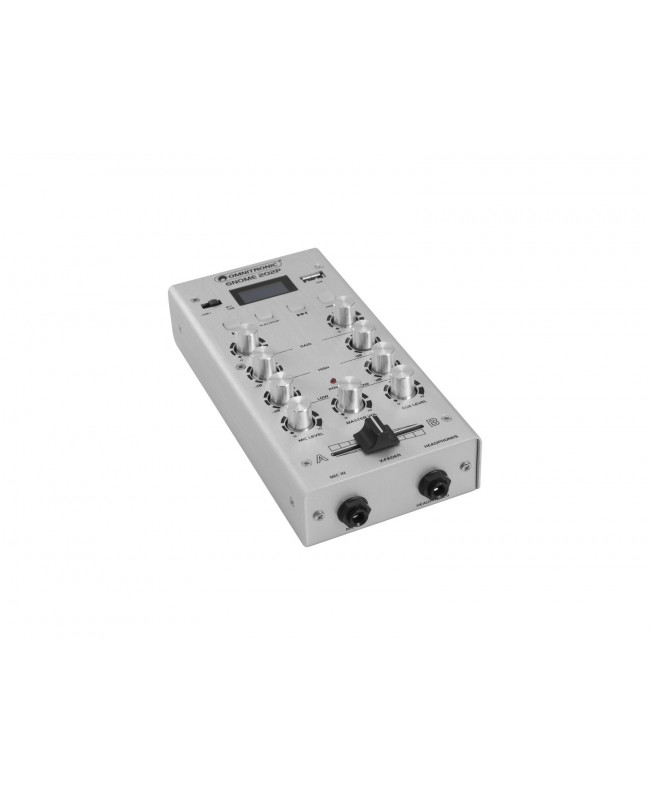 Omnitronic GNOME-202P Mini Mixer silver