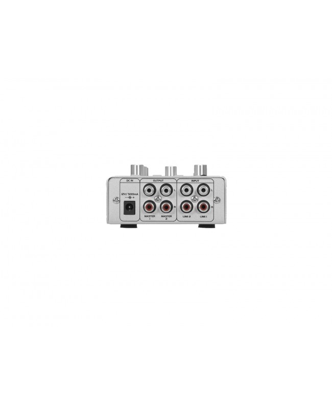 Omnitronic GNOME-202P Mini Mixer silver