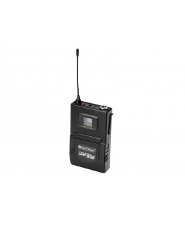 Omnitronic UHF-502 Bodypack incl. 823-832MHz Lavalier (CH B orange) Trasmettitori