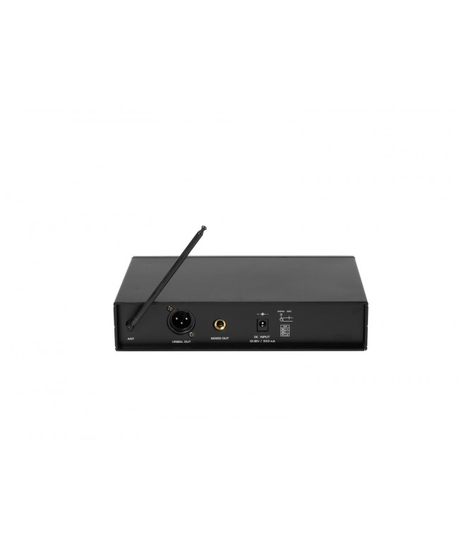 Omnitronic VHF-101 Wireless Mic System 214.35MHz Sistema wireless con trasmettitore palmare