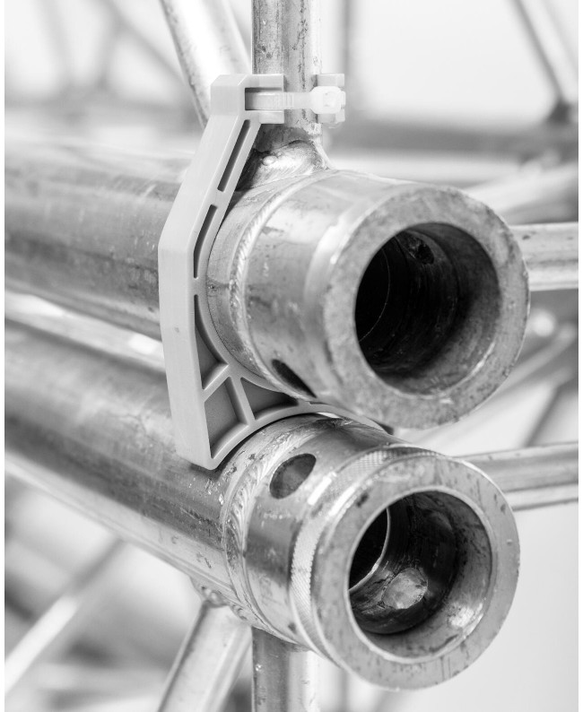 Snap Stack 20mm silver 20x