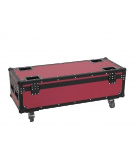 Roadinger Flightcase 4x LED Umbrella Custodie per proiettori