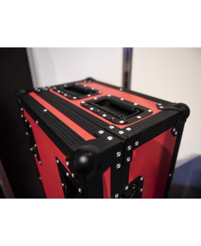 Roadinger Flightcase 4x LED Umbrella