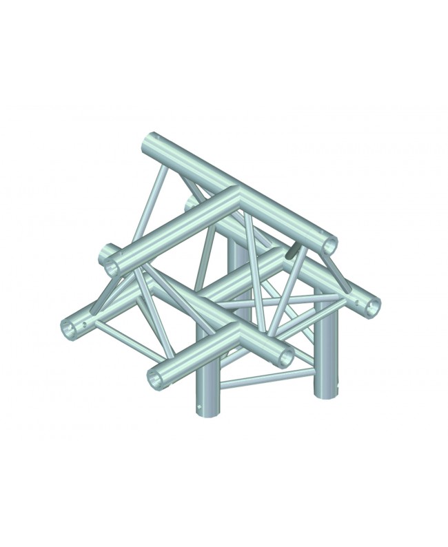 Alutruss TRILOCK E-GL33 T-43 4-way Piece /\ Pro-30 a sezione triangolare