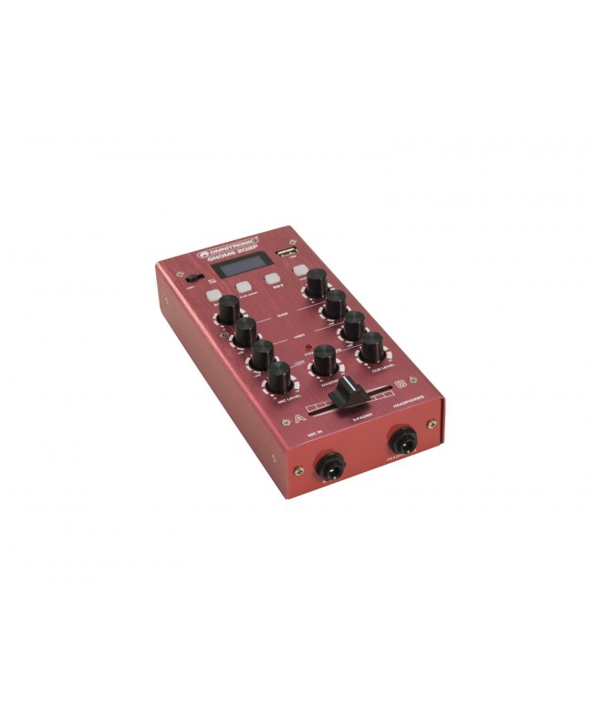 Omnitronic GNOME-202P Mini Mixer red