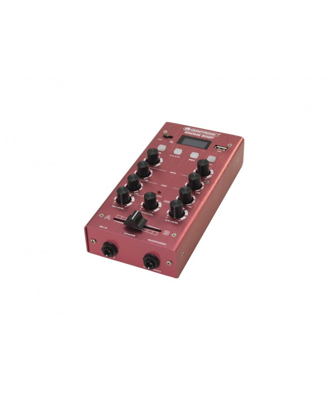 Omnitronic GNOME-202P Mini-Mixer rot