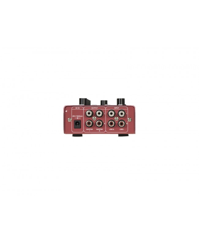 Omnitronic GNOME-202P Mini-Mixer rot