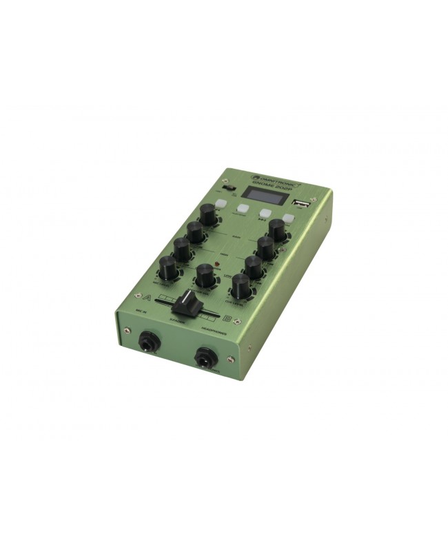 Omnitronic GNOME-202P Mini Mixer green