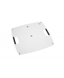 Omnitronic BPS-3 Loudspeaker Stand/Base Plate white Supporti per casse