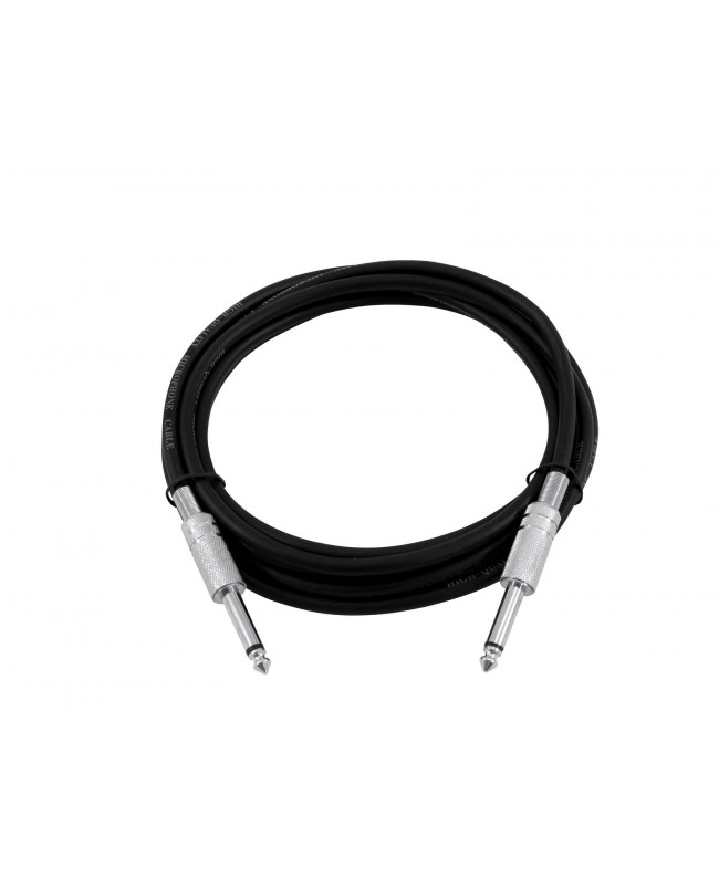 Omnitronic Klinkenkabel 6,3 mono 10m sw