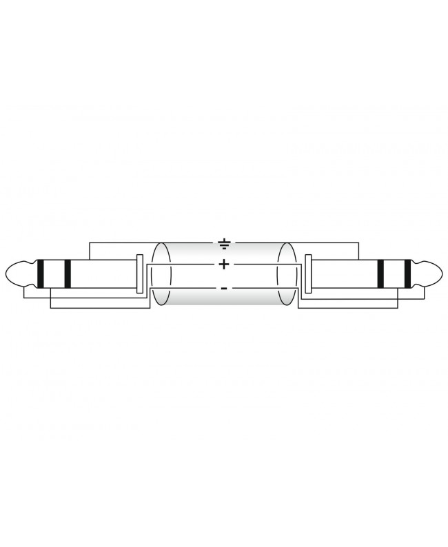 Omnitronic Jack Cable 3.5 stereo 3m bk