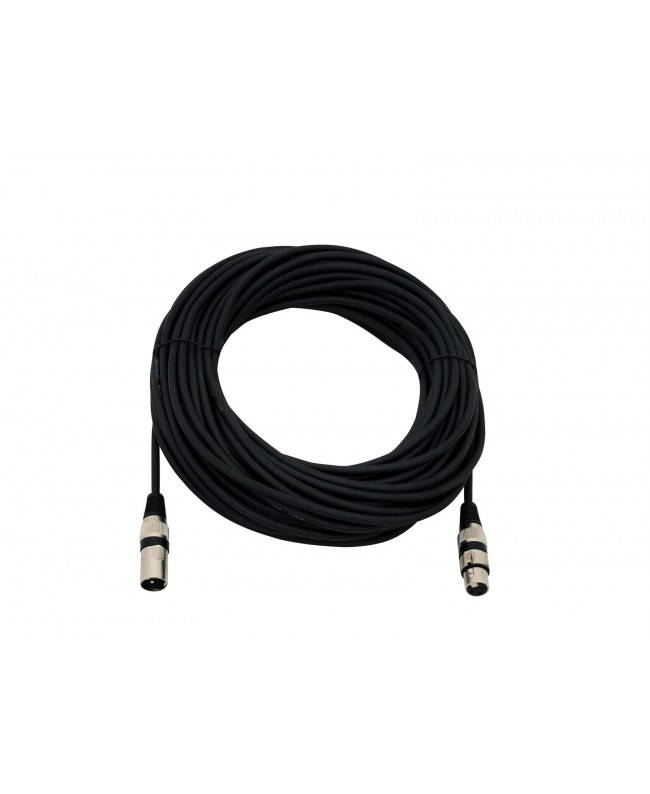 Omnitronic XLR Kabel 3pol 25m sw