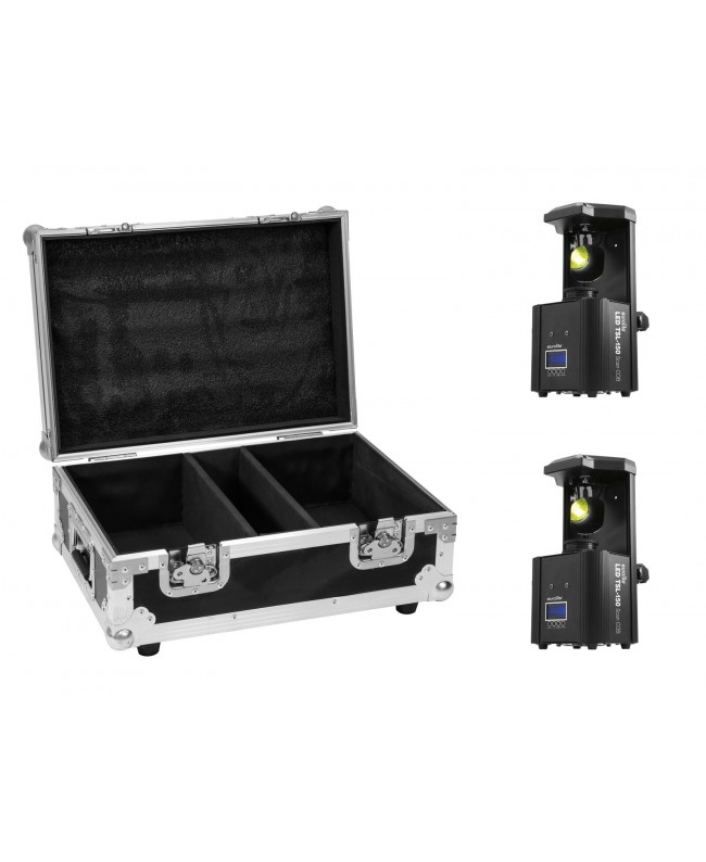 Eurolite Set 2x LED TSL-150 Scan COB + Case Scanner