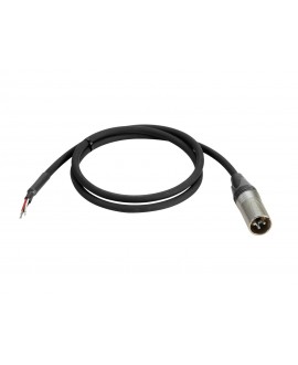 PSSO DMX Cable XLR 3-pin male/Cable wires