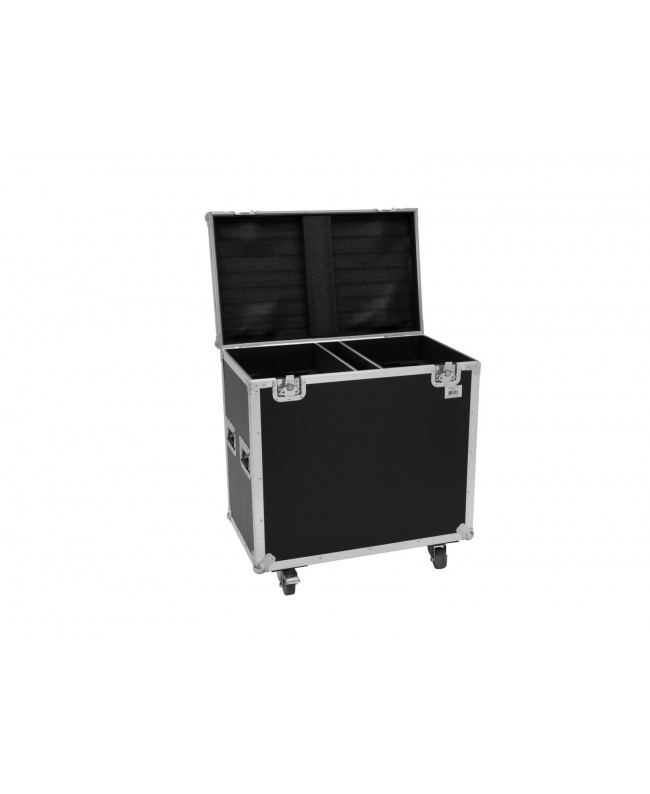 Roadinger Flightcase 2x TMH BSW-380 mit Rollen Movinglight-Cases