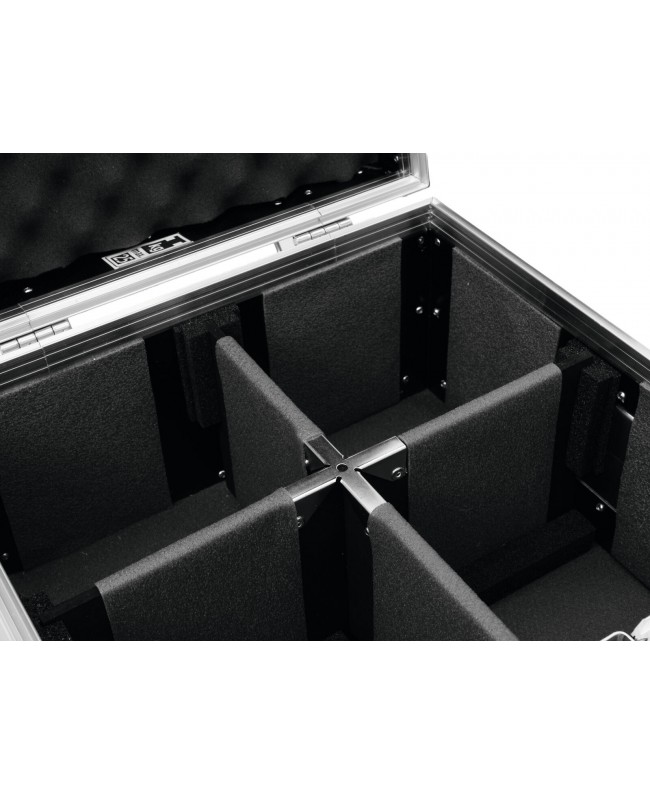 Roadinger Flightcase 4x AKKU UP-4 Scheinwerfer-Cases
