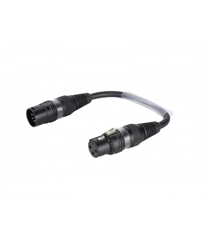 Sommer Cable Adapter Cable 3-pin XLR(F)/5-pin XLR(M)0.15m DMX Adapter Cables