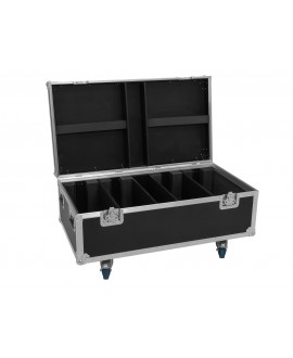 Roadinger Flightcase 4x Multiflood Pro Custodie per proiettori