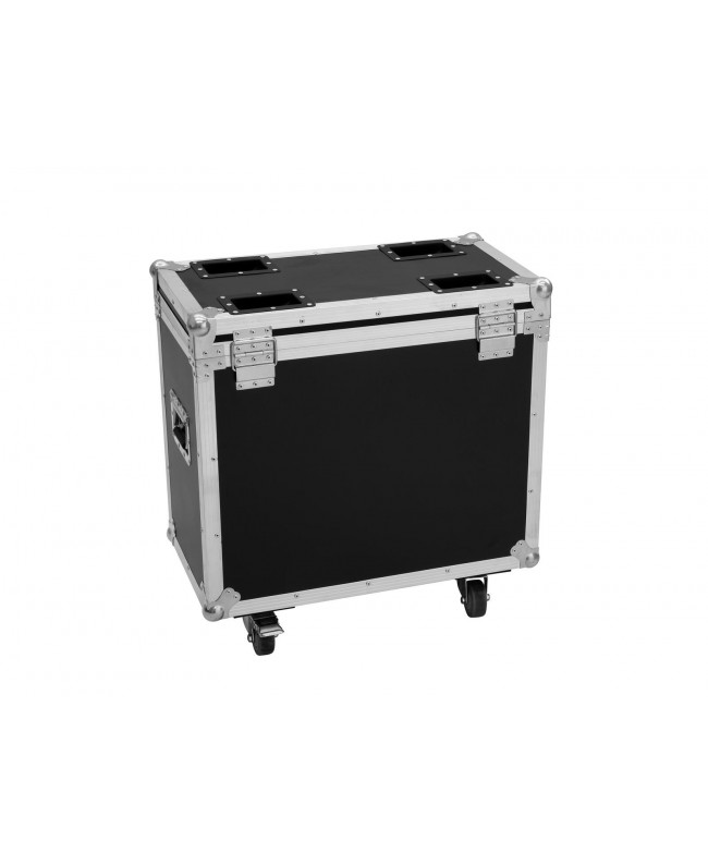 Roadinger Flightcase 2x TMH-S200 with wheels Cases for moving lights