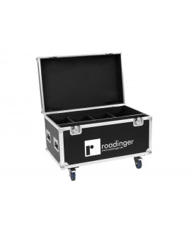 Roadinger Flightcase 4x LED IP Atmo Blinder 9 Custodie per proiettori