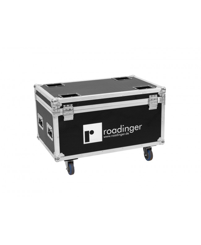 Roadinger Flightcase 4x LED IP Atmo Blinder 9