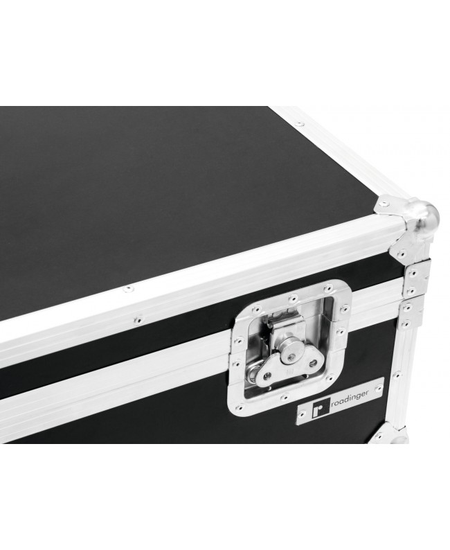Roadinger Flightcase 8x AKKU UP-4 Custodie per proiettori