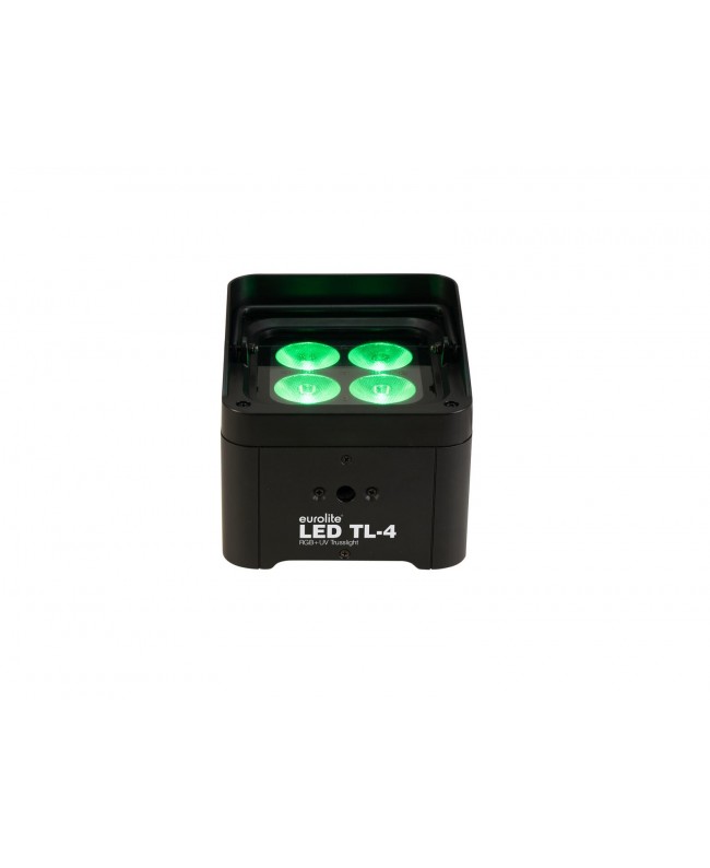 Eurolite LED TL-4 QCL RGB+UV Trusslight Fari LED a batteria