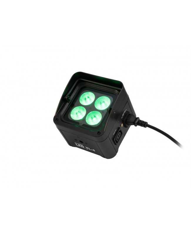Eurolite LED TL-4 QCL RGB+UV Trusslight Fari LED a batteria