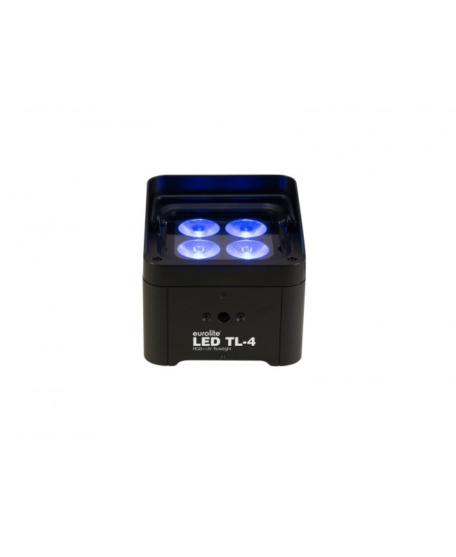 Eurolite LED TL-4 QCL RGB+UV Trusslight Fari LED a batteria