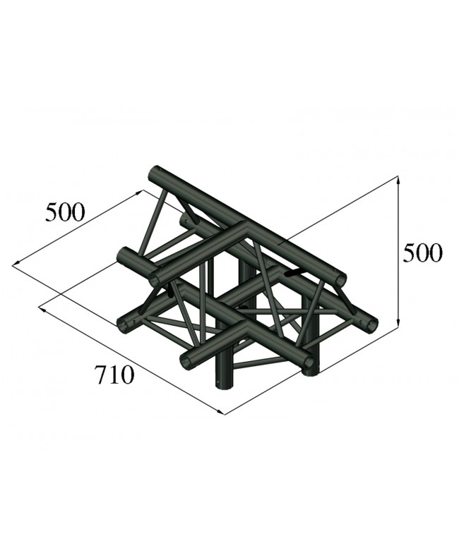 Alutruss TRILOCK S-PAT-43 4-way Piece /\
