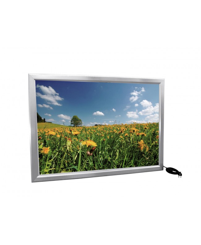 Europalms Reklamewand A0, beleuchtet, aluminium