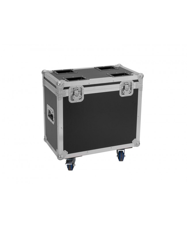 Roadinger Flightcase 2x TMH-W400 mit Rollen Movinglight-Cases