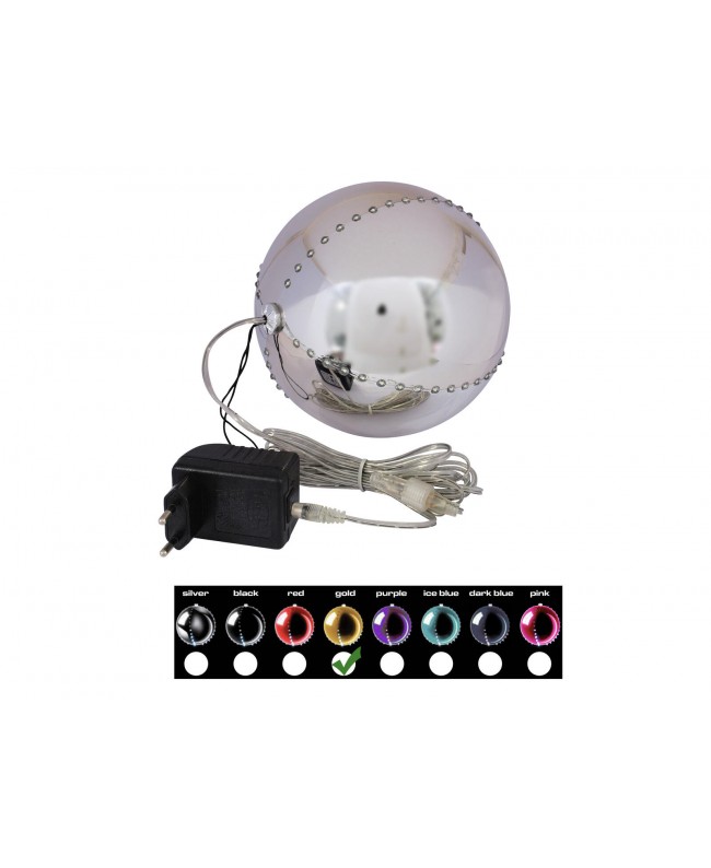 Europalms LED Snowball 15cm, gold
