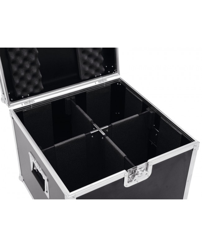 Roadinger Flightcase 4x PAR-56 Spot long