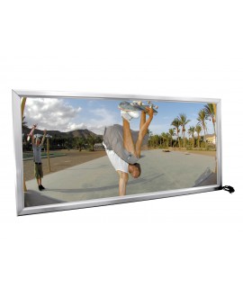 Europalms Illuminated billboard, aluminium, 1x2m