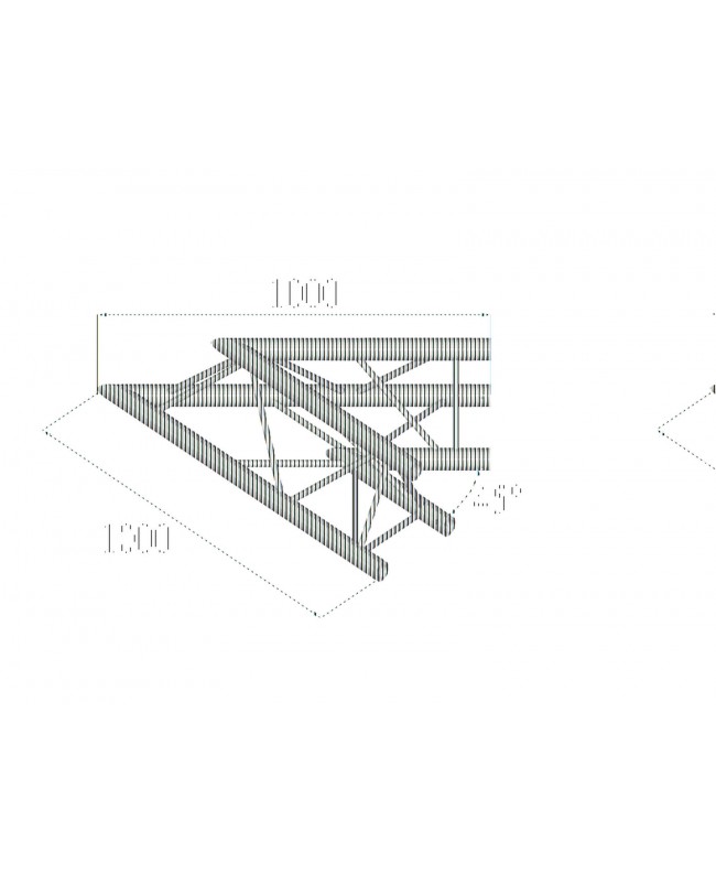 Alutruss TRILOCK 6082AC-19 2-way Corner 45°