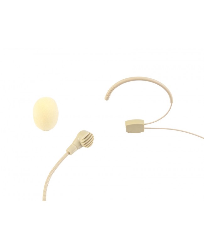 Omnitronic UHF-300 Headset Microphone skin colored Headset | Earset Microphones