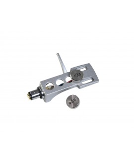 Omnitronic Headshell Universal with Weights silver Cartridges