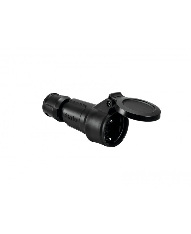 Bals Safety Connector durable black SCHUKO Cable Connectors