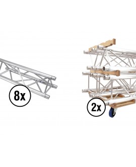 Alutruss Set TRILOCK E-GL33 2000 + Truss Transport Board
