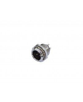 Omnitronic Mini XLR Einbaustecker 3pol XLR Einbausteckverbinder