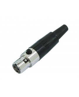 Omnitronic Mini XLR socket 3-pin XLR Cable Connectors