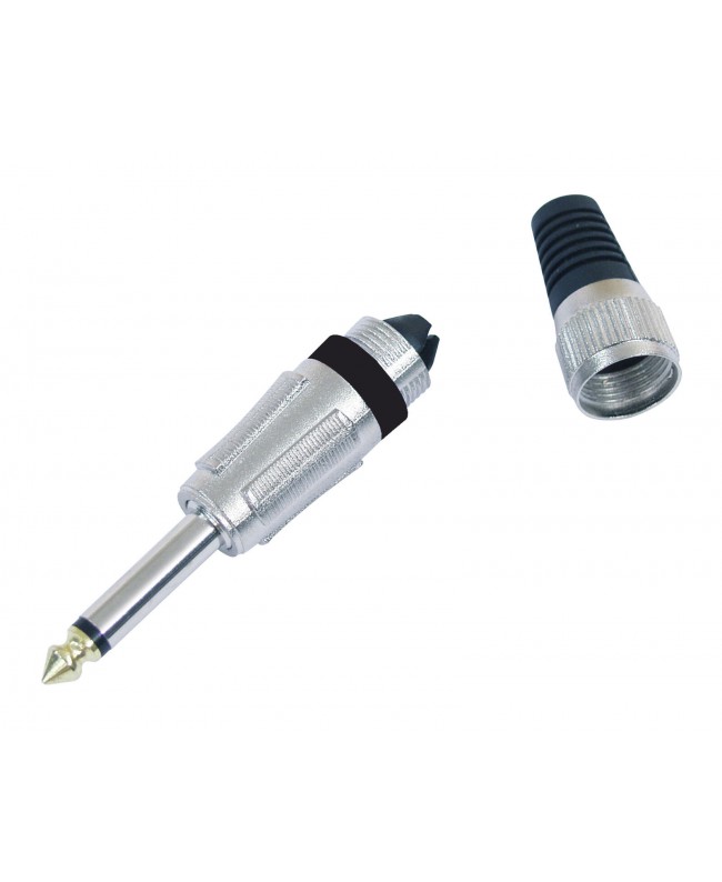 Omnitronic Jack plug 6.3 mono bk ROAD 10x