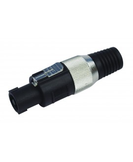 Omnitronic Speaker Cable Plug 4pin Connettori volanti Speaker Twist