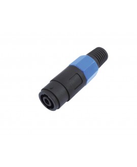 Omnitronic Speaker Cable socket 4pin Connettori volanti Speaker Twist