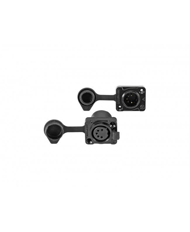 Eurolite IP XLR Set Stecker/Buchse 5pol für LED IP PIX Strobe RGB CW+WW Verschiedenes Zubehör
