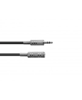 Omnitronic Jack Extension 3.5 stereo 3m Prolunghe per cuffia